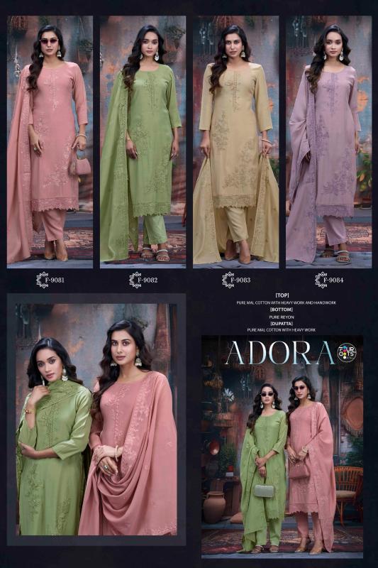 Fourdots adora dress material wholesale dealers
